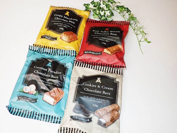 coconut paradise chocolate bars