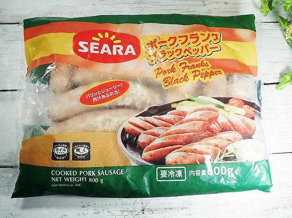 SEARA ポークフランク ブラックペッパー