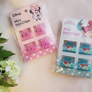 ディズニーのヘアクリップ こんなにかわいいのにセリアだと4個で驚きの100円 Babydot ベイビードット