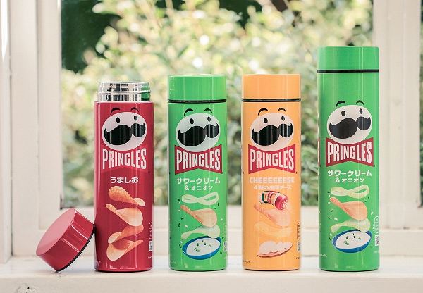 PRINGLES 真空断熱水筒BOOK人気フレーバー柄で3種同時発売