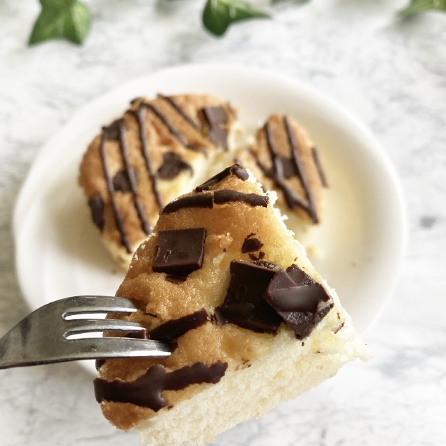 ふんわりチョコケーキ　実食