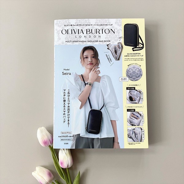 『OLIVIA BURTON MULTI SMARTPHONE SHOULDER BAG BOOK』