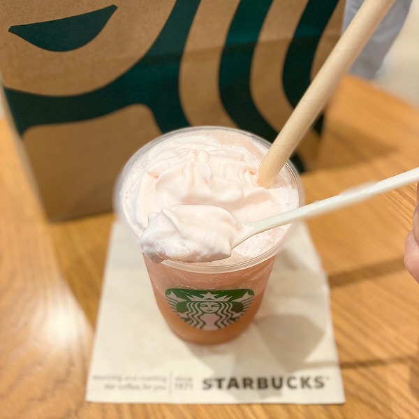 ピーチホイップクリーム