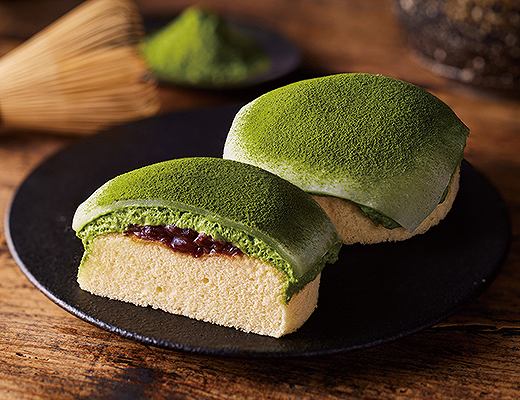 Uchi Café×森半　濃いお抹茶大福みたいなパンケーキ