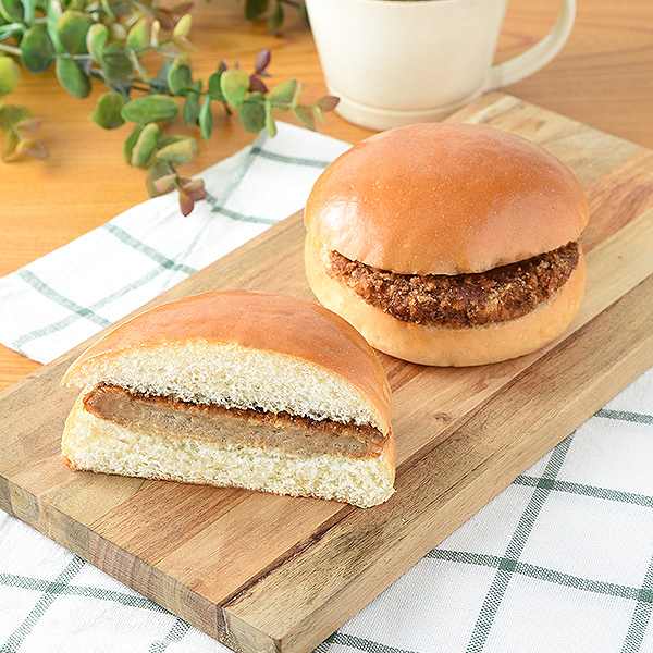 お肉たっぷりメンチカツバーガー