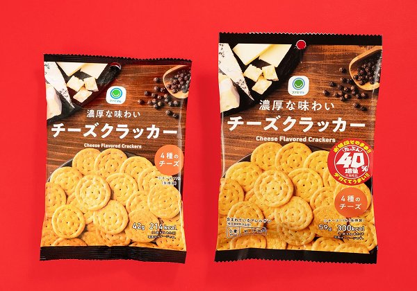 濃厚な味わいチーズクラッカー