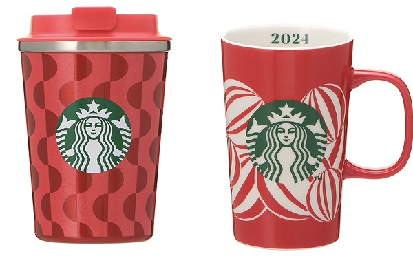 ホリデー2024ステンレスタンブラーレッド355ml/マグRED CUP355ml