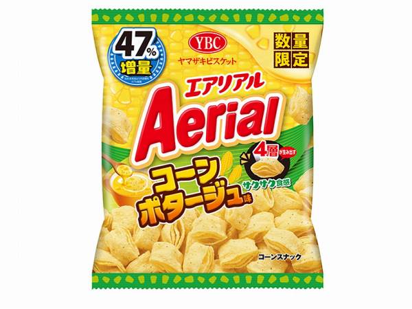 ヤマザキビスケット　エアリアル　コーンポタージュ味　47%増量　96g